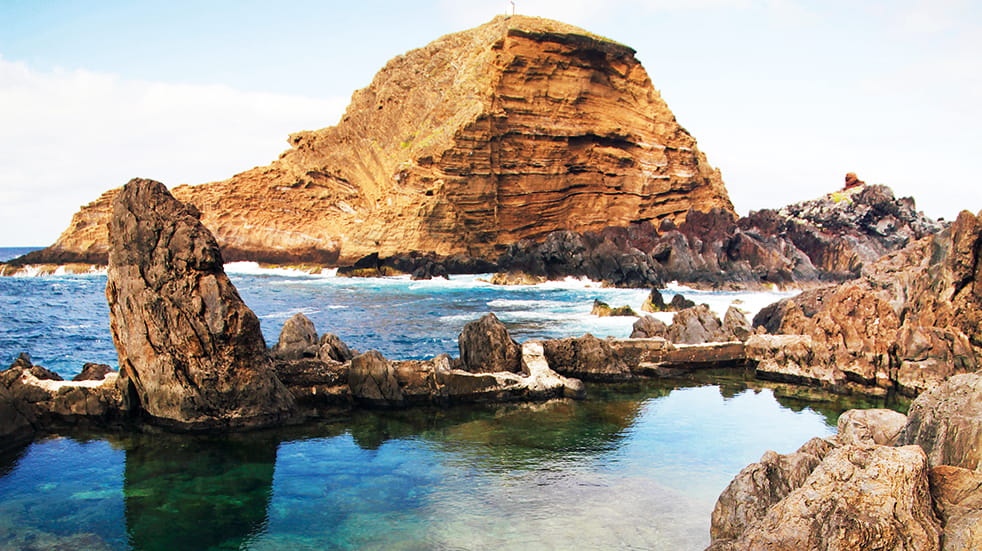 Madeira holiday guide: Porto Moniz rock formations